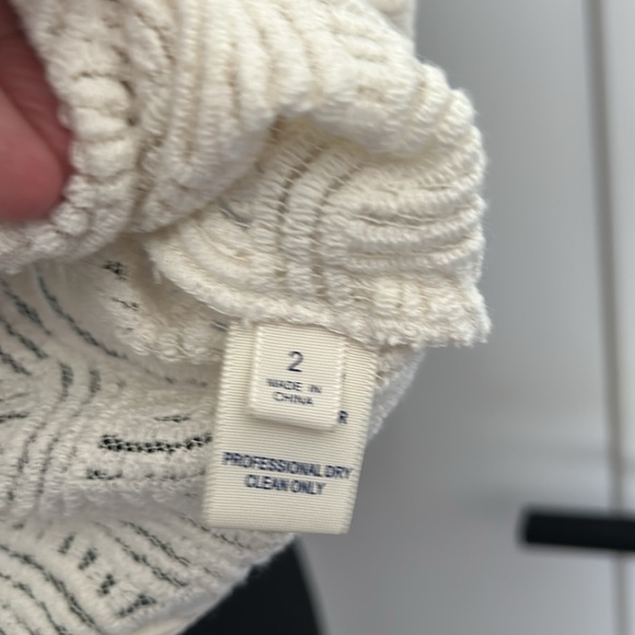 Rebecca Minkoff cream  lace blouse - Picture 5 of 5